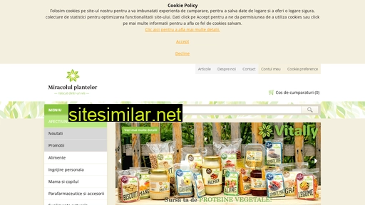 miracolulplantelor.ro alternative sites