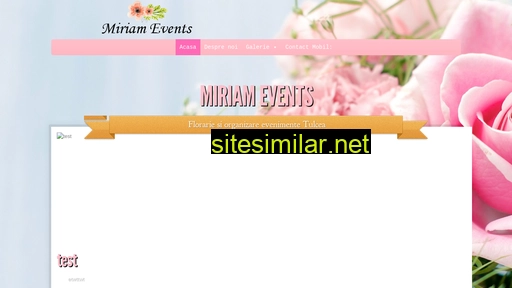Miriamevents similar sites