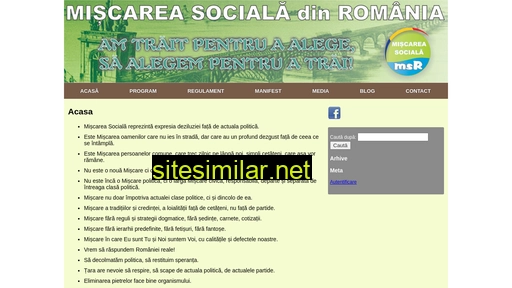 miscarea-sociala.ro alternative sites