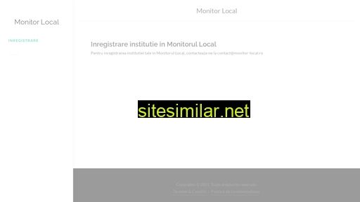 monitor-local.ro alternative sites