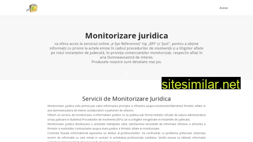 monitorizarejuridica.ro alternative sites