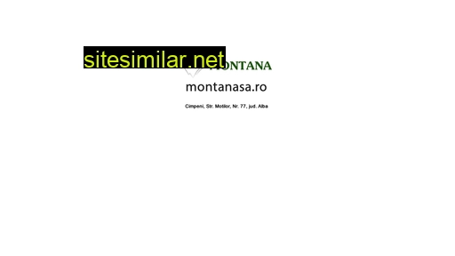 montanasa.ro alternative sites