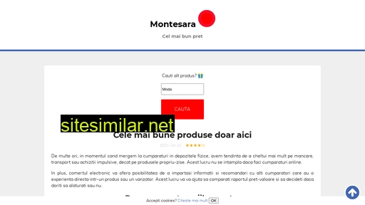 montesara.ro alternative sites