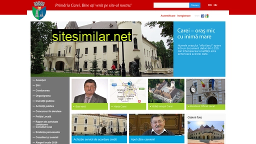municipiulcarei.ro alternative sites