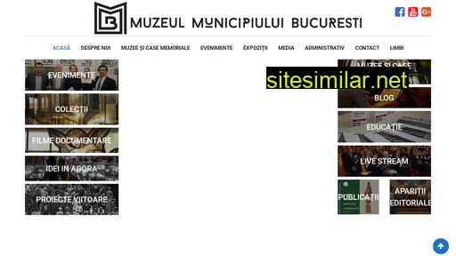 muzeulbucurestiului.ro alternative sites