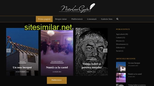 nicolaegoja.ro alternative sites