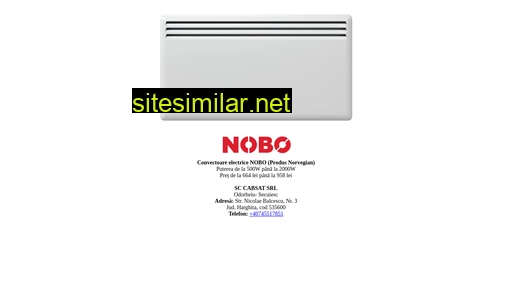 nobo.ro alternative sites