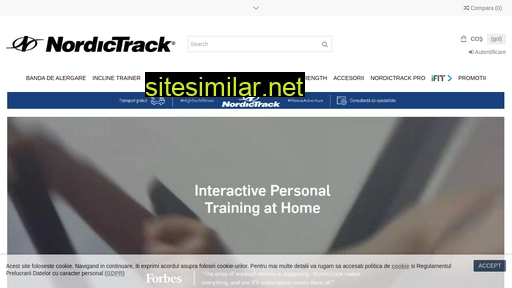 nordictrack.com.ro alternative sites