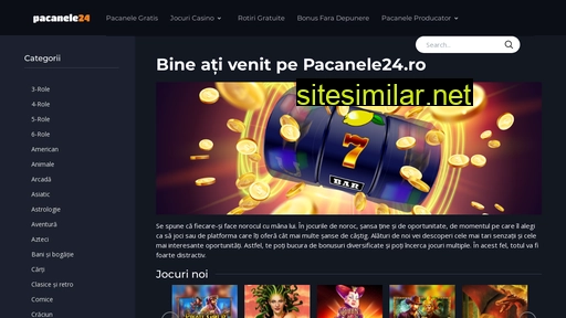 Pacanele24 similar sites