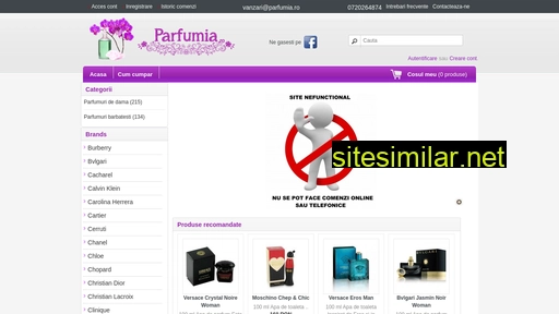 parfumia.ro alternative sites
