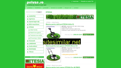 peluze.ro alternative sites