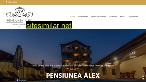 pensiuneaalex.ro alternative sites