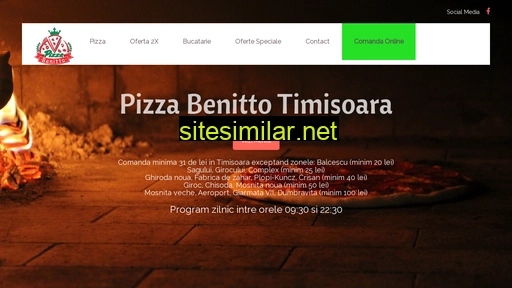 pizzabenitto.ro alternative sites