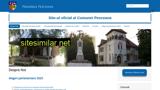 primariapesceana-valcea.ro alternative sites