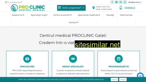 Pro-clinic similar sites