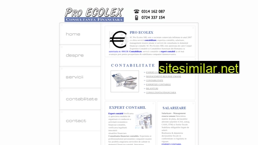 proecolex.ro alternative sites