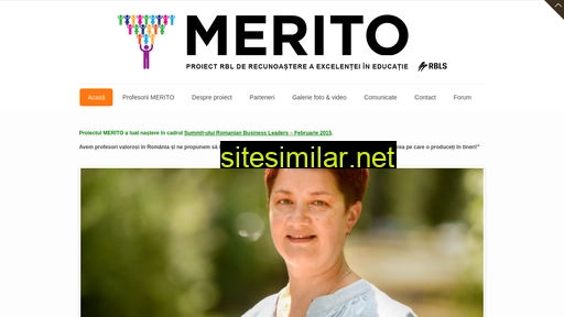 proiectulmerito.ro alternative sites