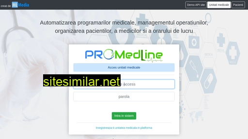 promedline.ro alternative sites
