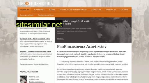 prophilosophia.ro alternative sites
