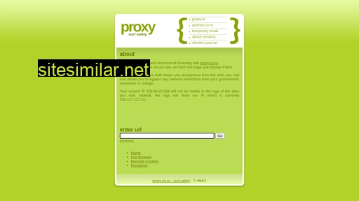 proxy.co.ro alternative sites