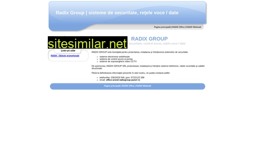 radixgroup.ro alternative sites