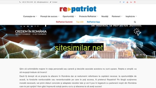 repatriot.ro alternative sites