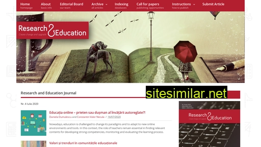 researchandeducation.ro alternative sites