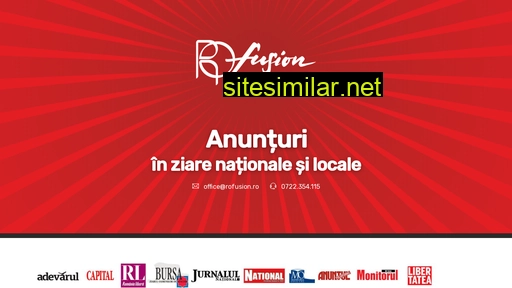 rofusion.ro alternative sites