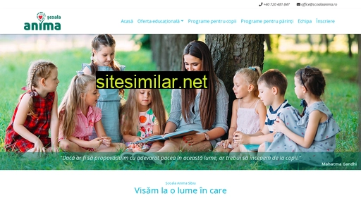 scoalaanima.ro alternative sites