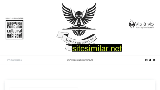 scoaladelectura.ro alternative sites
