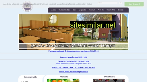 scoalapopesti.ro alternative sites