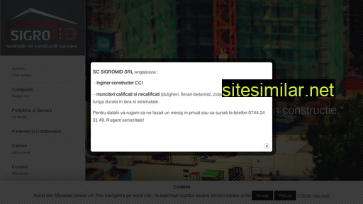sigromid-construct.ro alternative sites