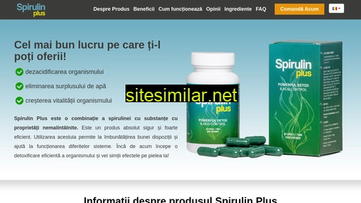spirulinplus.ro alternative sites