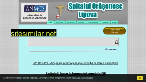 spitalulipova.ro alternative sites