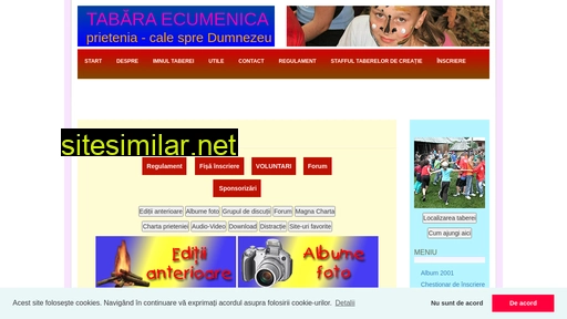 tabaraecumenica.ro alternative sites