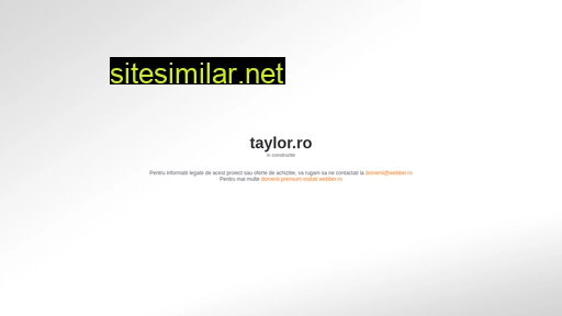 taylor.ro alternative sites