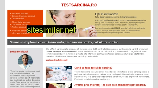testsarcina.ro alternative sites