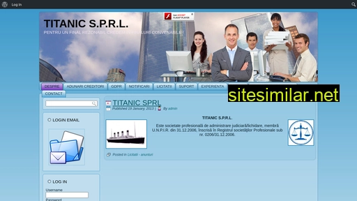 titanicsprl.ro alternative sites