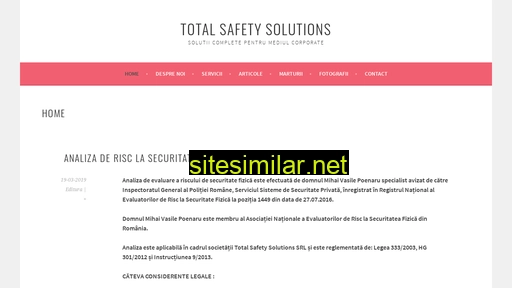 Totalsafetysolutions similar sites