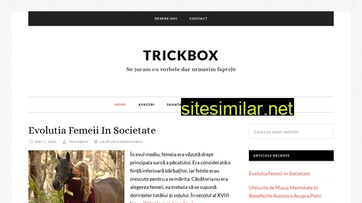 tricksbox.ro alternative sites
