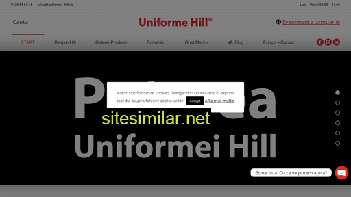 Uniforme-hill similar sites