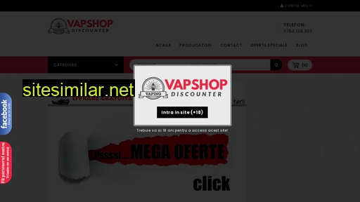 Vapshop similar sites