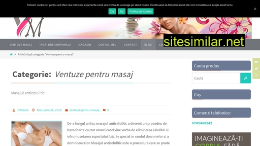 ventuze-masaj.ro alternative sites