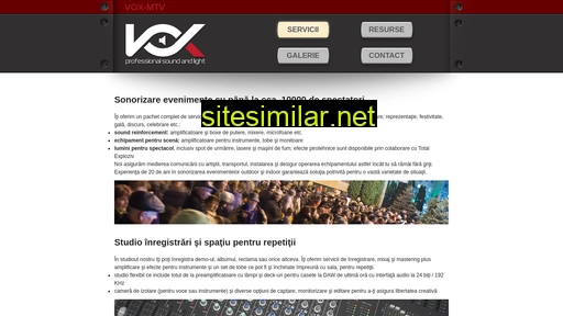 Voxmtv similar sites