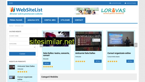 websitelist.ro alternative sites