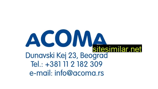 Acoma similar sites