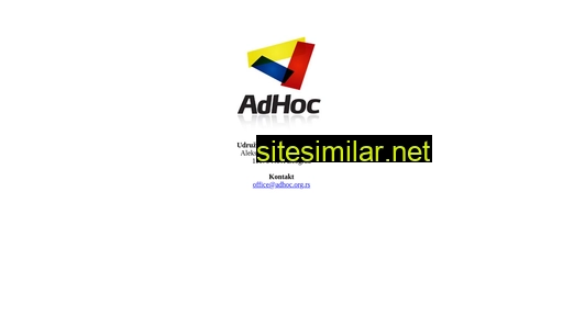 adhoc.org.rs alternative sites