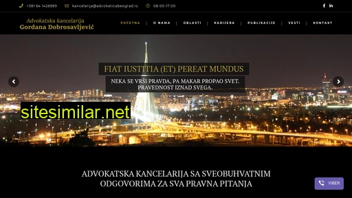 advokaticabeograd.rs alternative sites