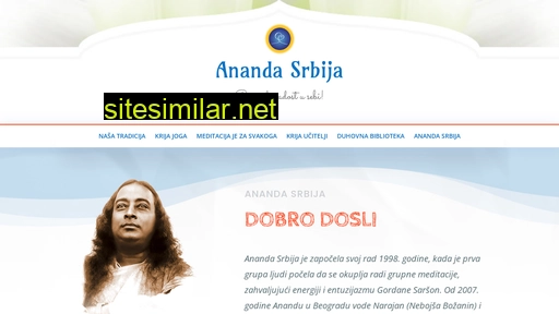 ananda.org.rs alternative sites