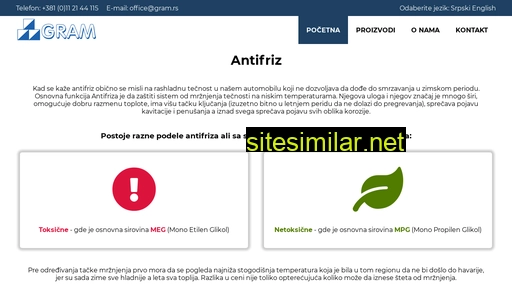 antifriz.co.rs alternative sites